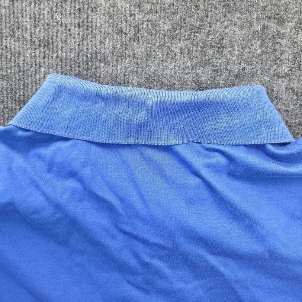 Polo Ralph Lauren Polo Shirt Mens XLT Blue Cotton Short Sleeve Classic Pony Logo
